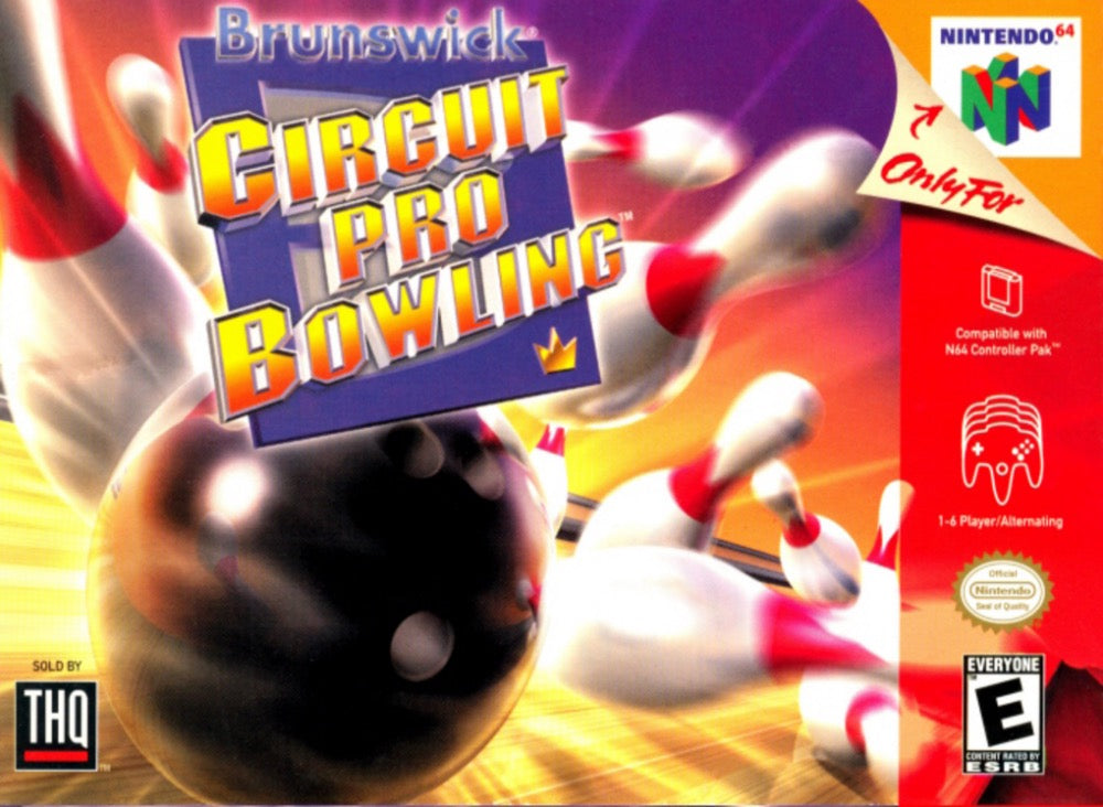 Brunswick Circuit Pro Bowling - Nintendo N64