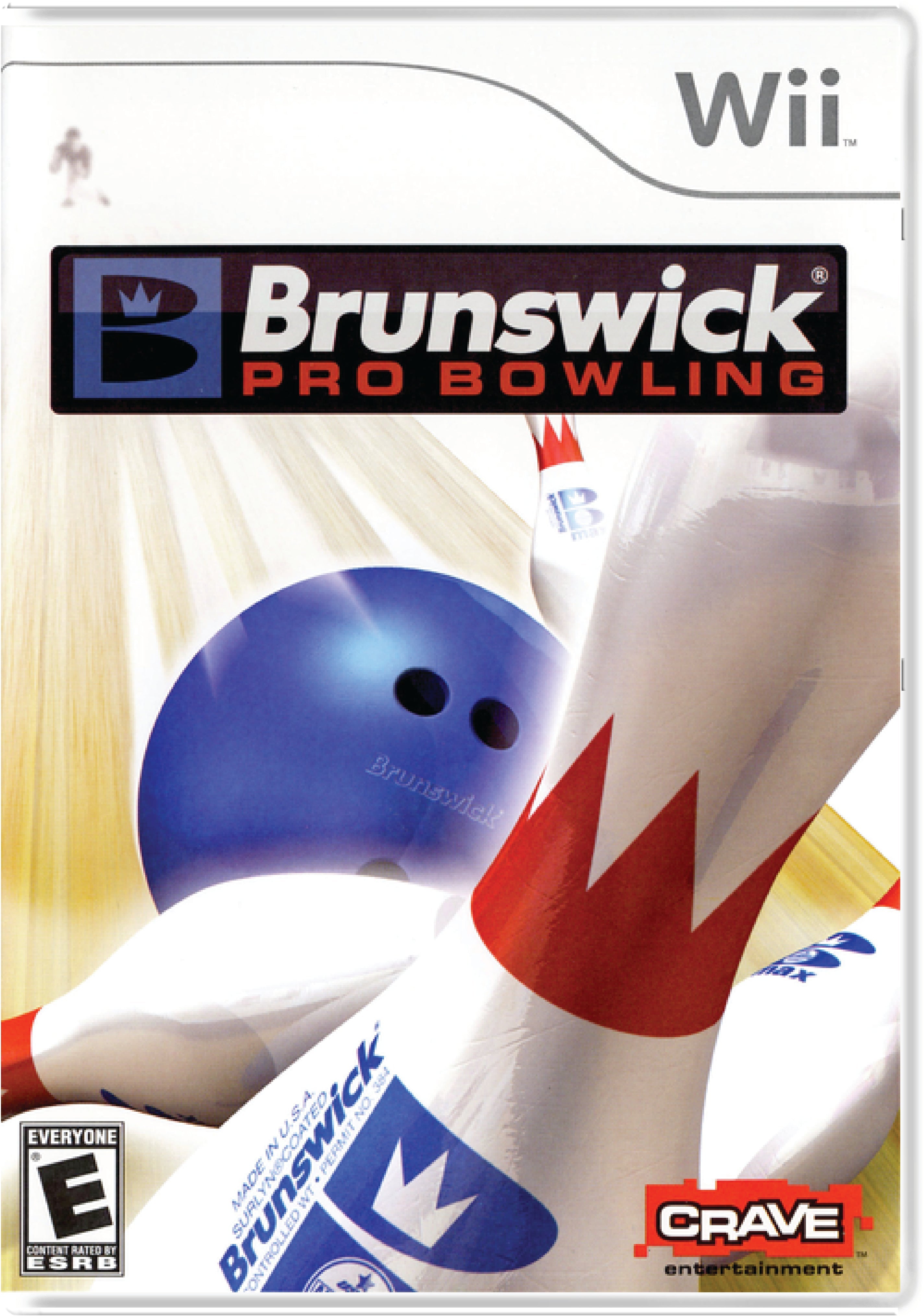 Brunswick Pro Bowling Cover Art