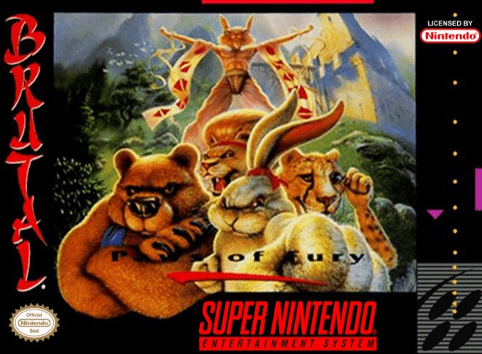 Brutal Paws of Fury Cover Art