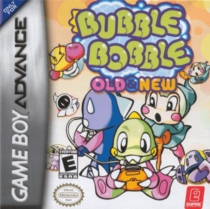 Bubble Bobble New and Old Cover Art