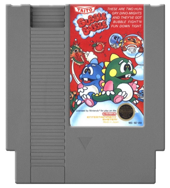 Bubble Bobble Cover Art and Product Photo