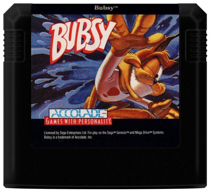 Bubsy Cartridge