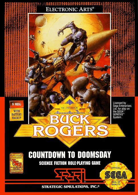 Buck Rogers Countdown to Doomsday Cover Art