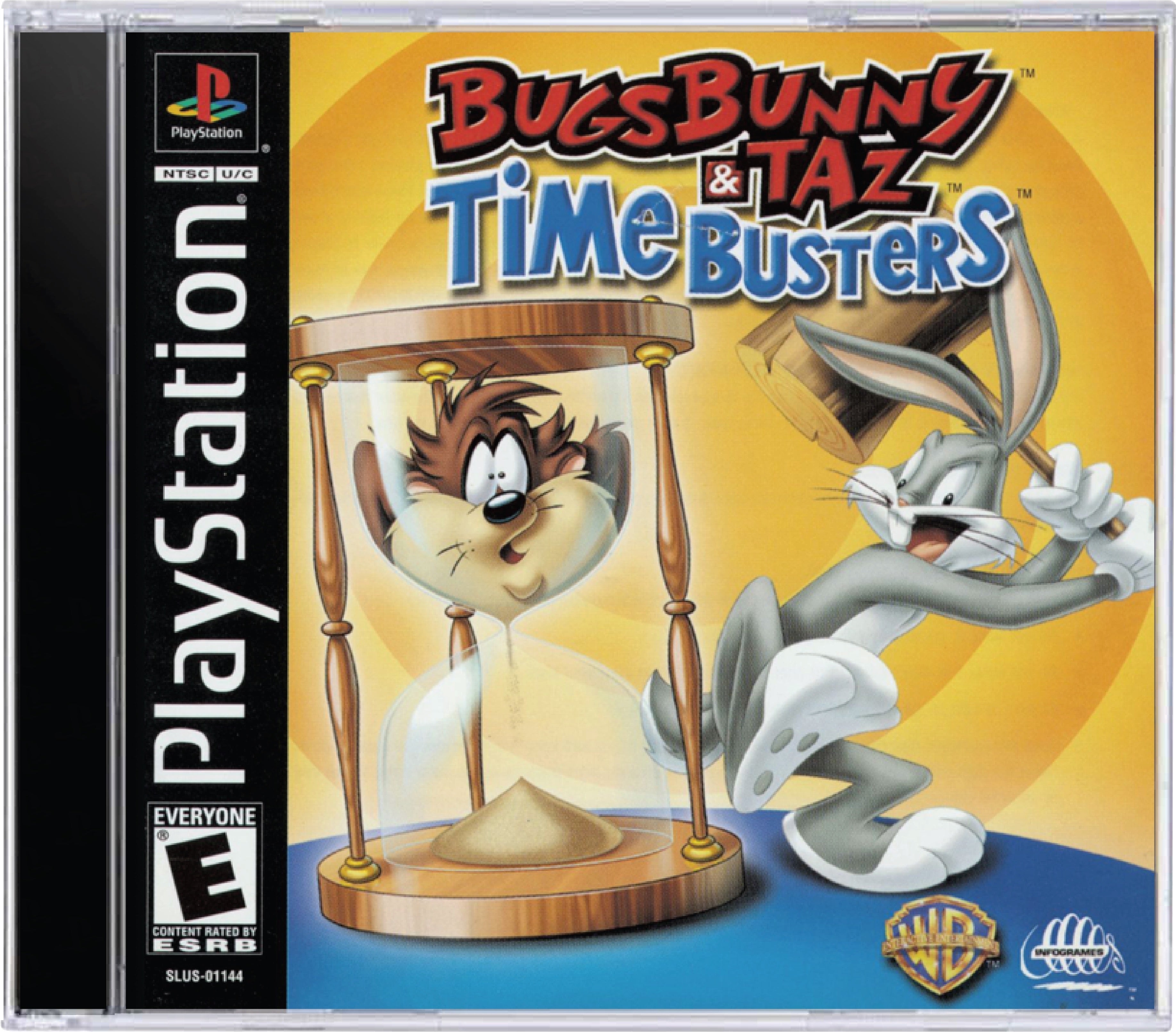 Bugs Bunny and Taz Time Busters Cover Art and Product Photo