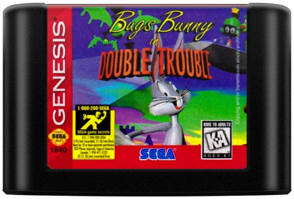 Bugs Bunny Double Trouble Cartridge