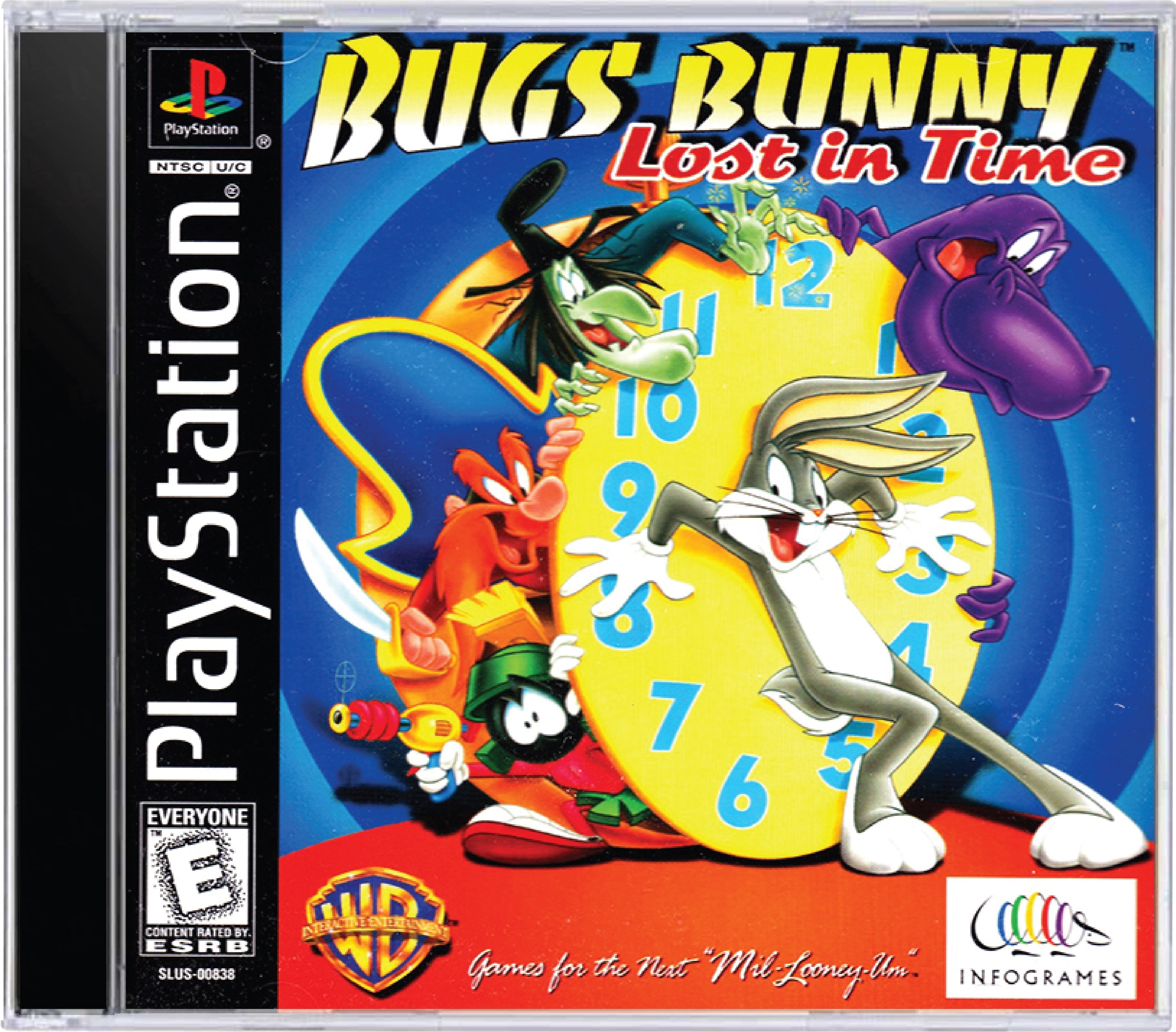 Bugs Bunny Lost in Time Cover Art and Product Photo