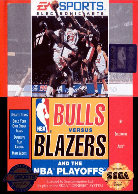 Bulls Vs Blazers and the NBA Playoffs Cover Art