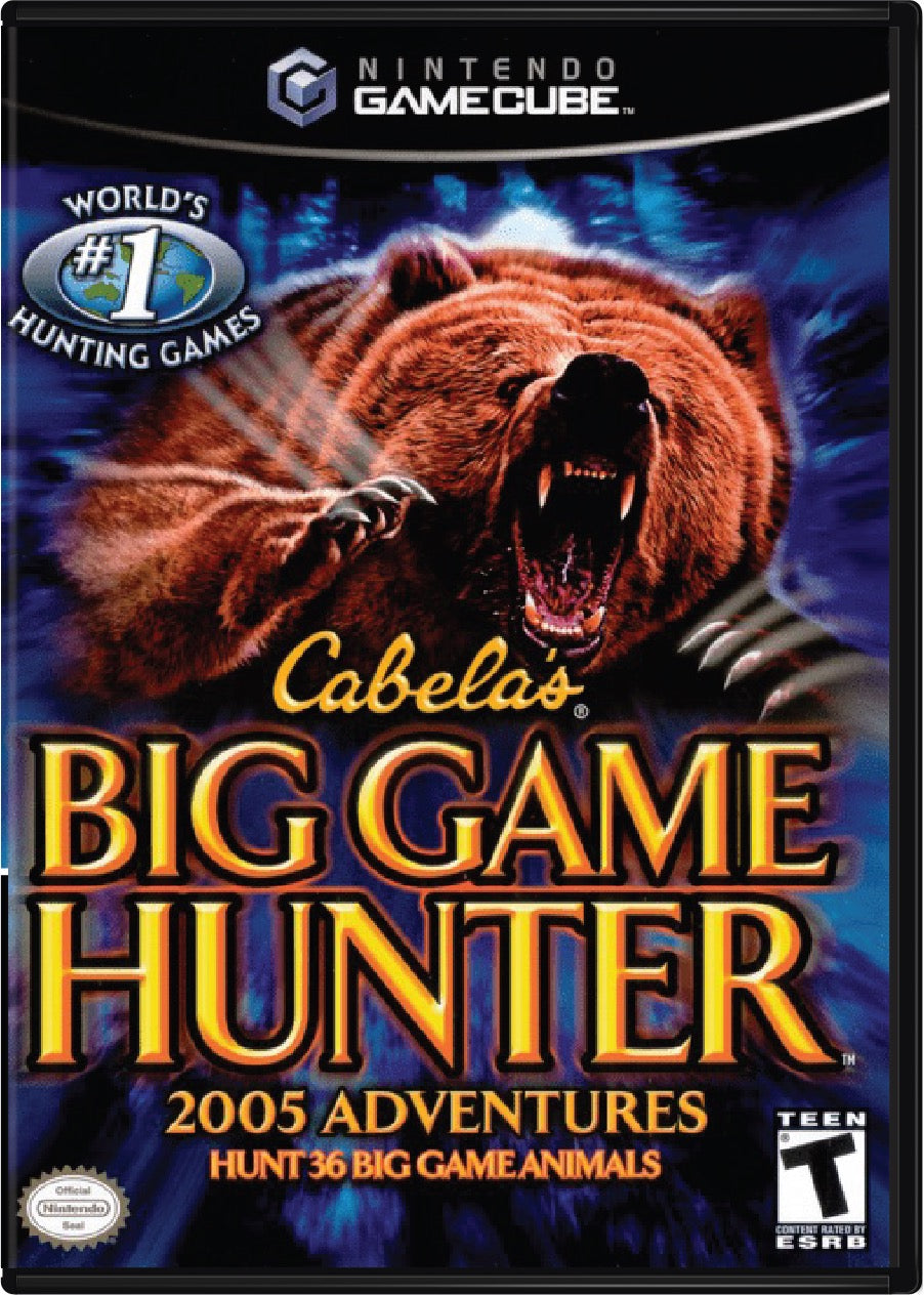 Cabela's Big Game Hunter 2005 Adventures Cover Art and Product Photo