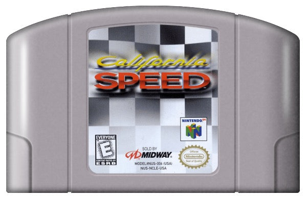 California Speed Cover Art and Product Photo