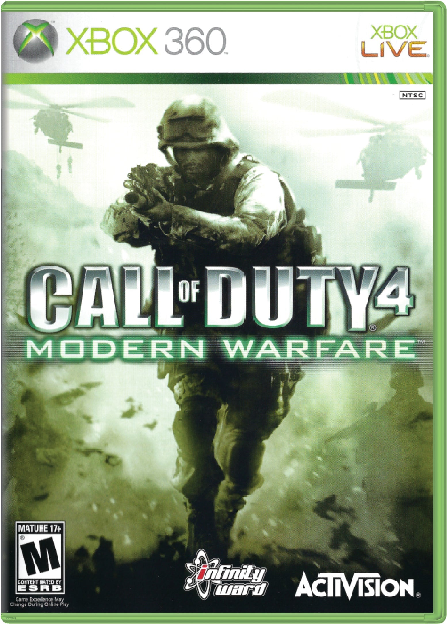 Call of Duty 4 Modern Warfare Cover Art