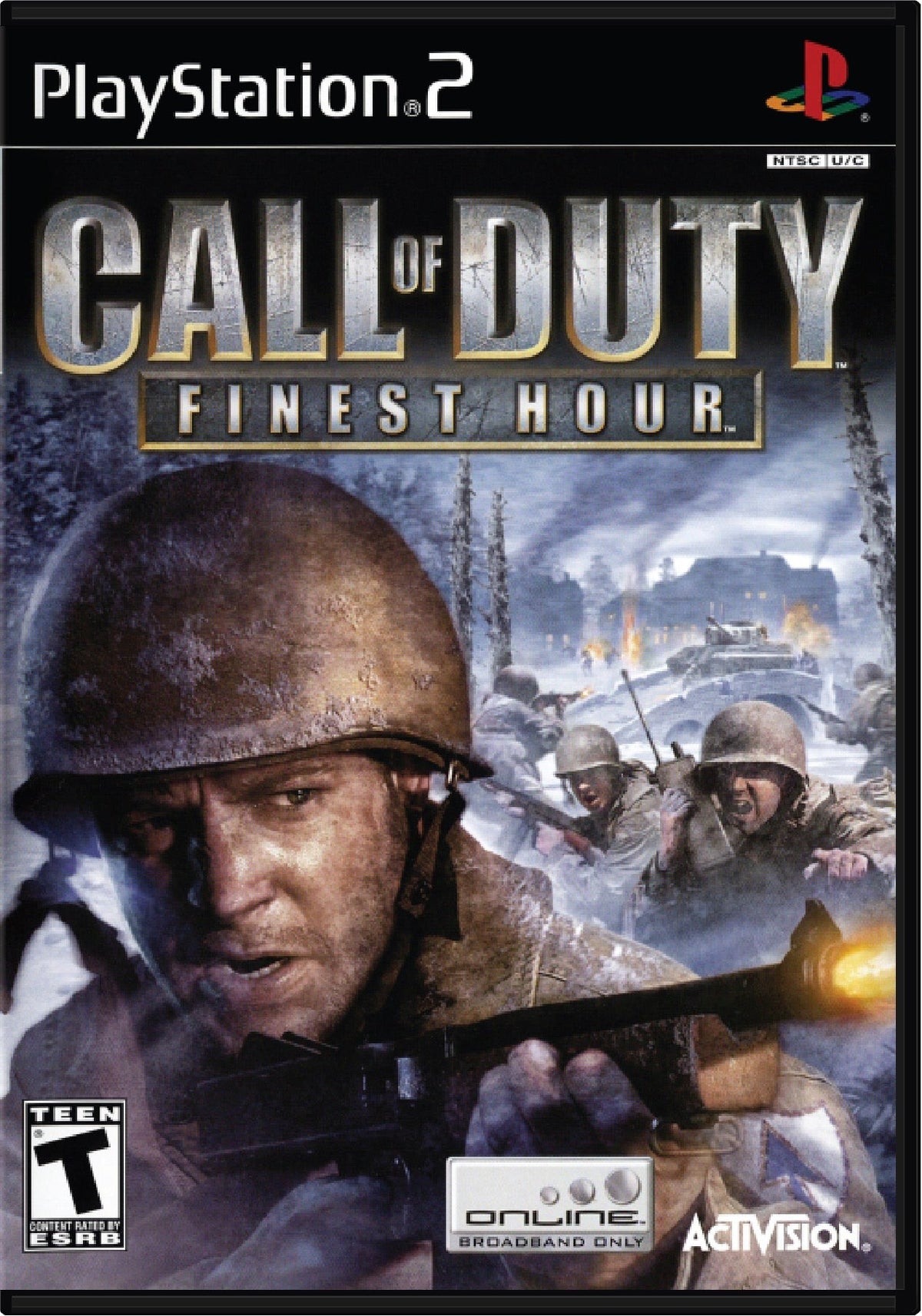 Call of Duty Finest Hour for Sony PlayStation 2 (PS2) | TVGC