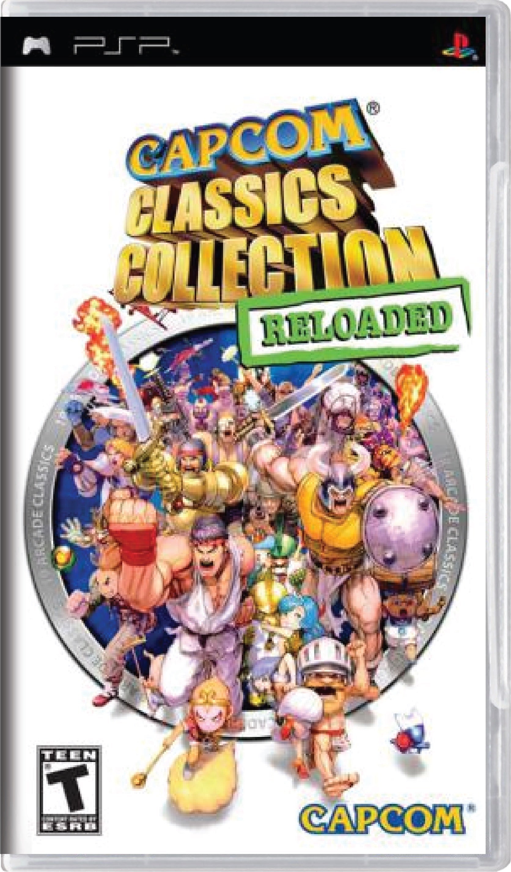 Capcom Classics Collection Reloaded Cover Art