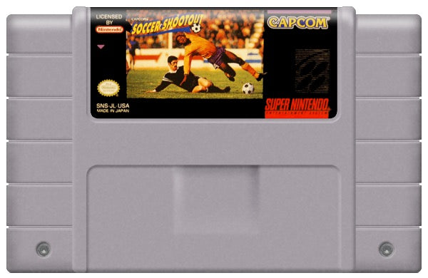 Capcom's Soccer Shootout Cartridge