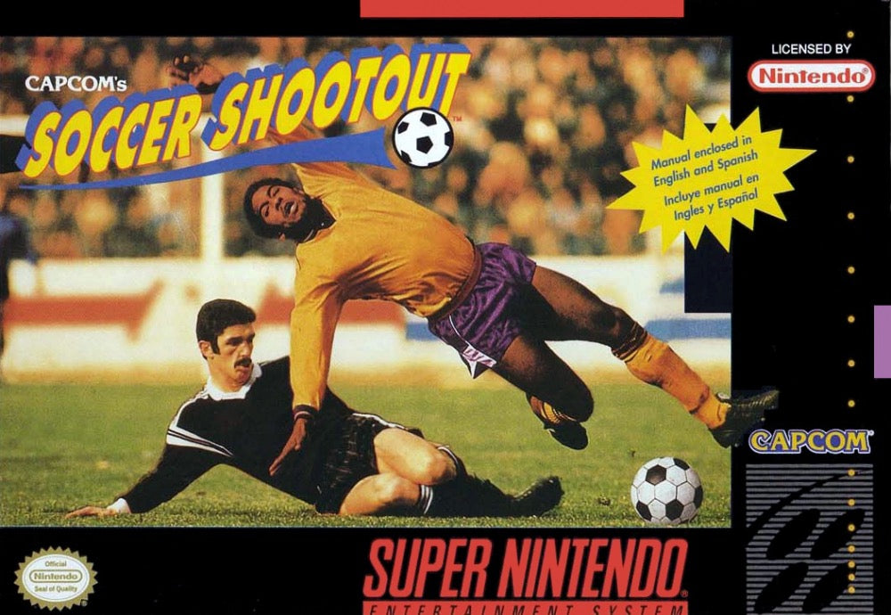 Capcom's Soccer Shootout Cover Art