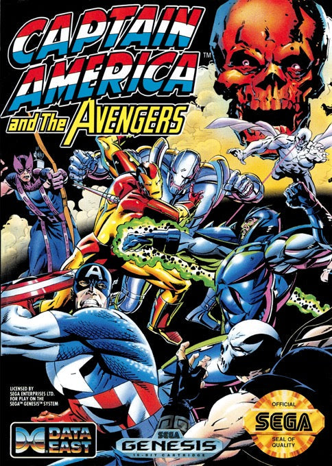 Captain America and the Avengers Cover Art