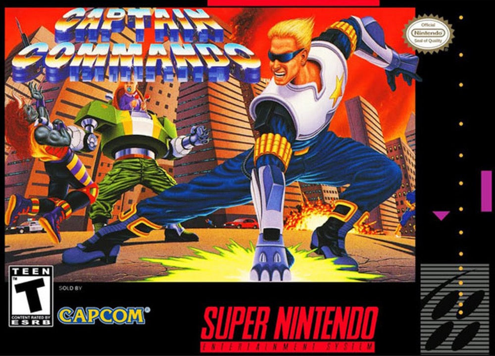 Captain Commando Cover Art