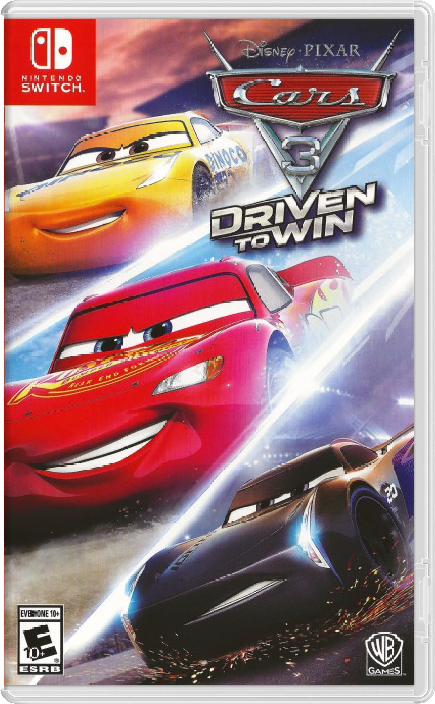 Cars 3 Driven to Win Cover Art