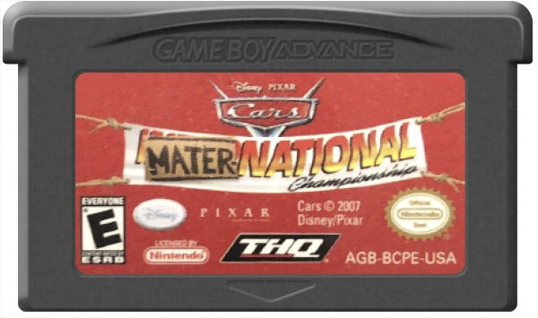 Cars Mater-National Championship Cartridge