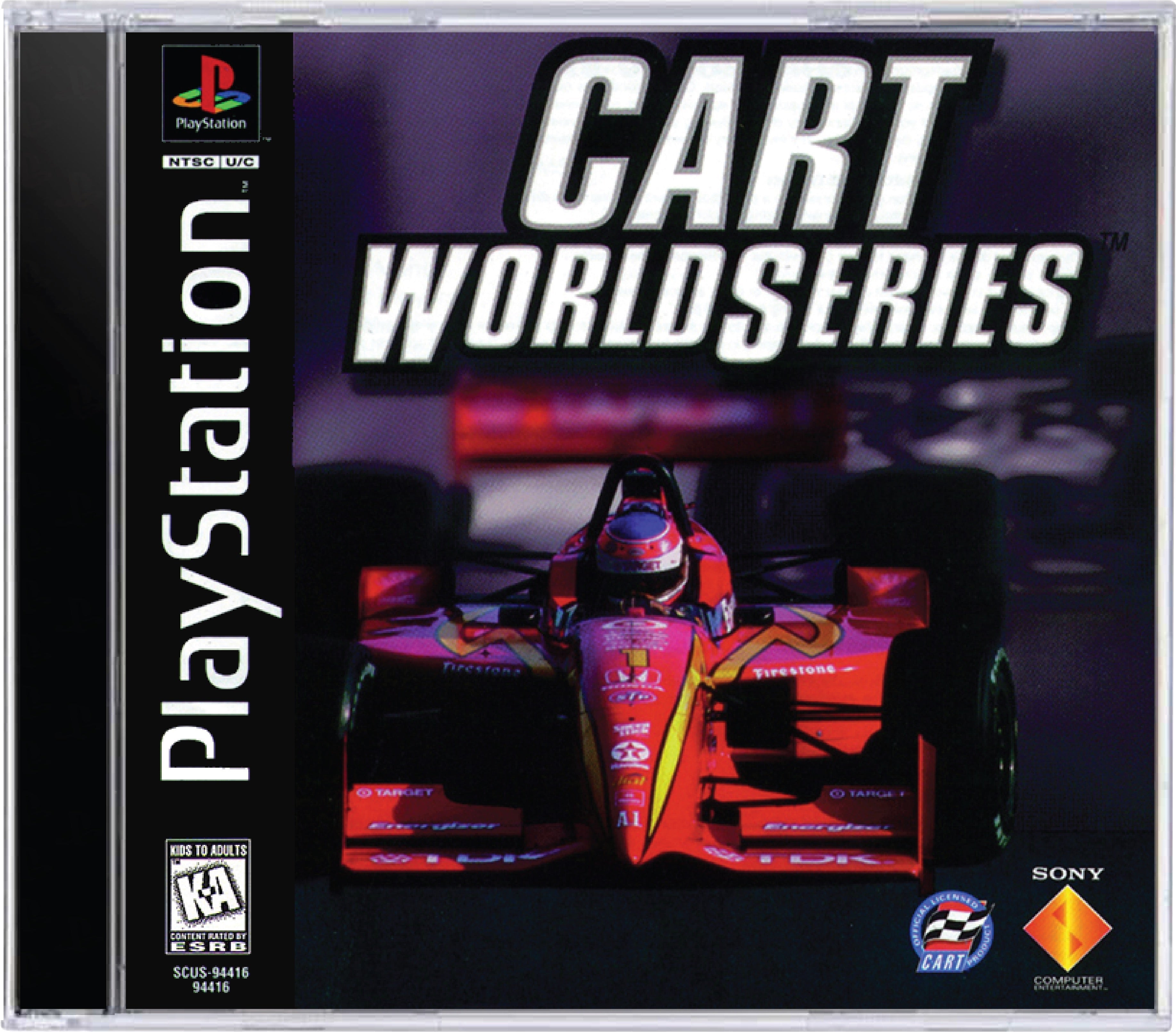 CART World Series Cover Art and Product Photo