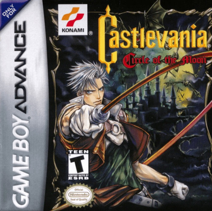 Castlevania Circle of the Moon Cover Art