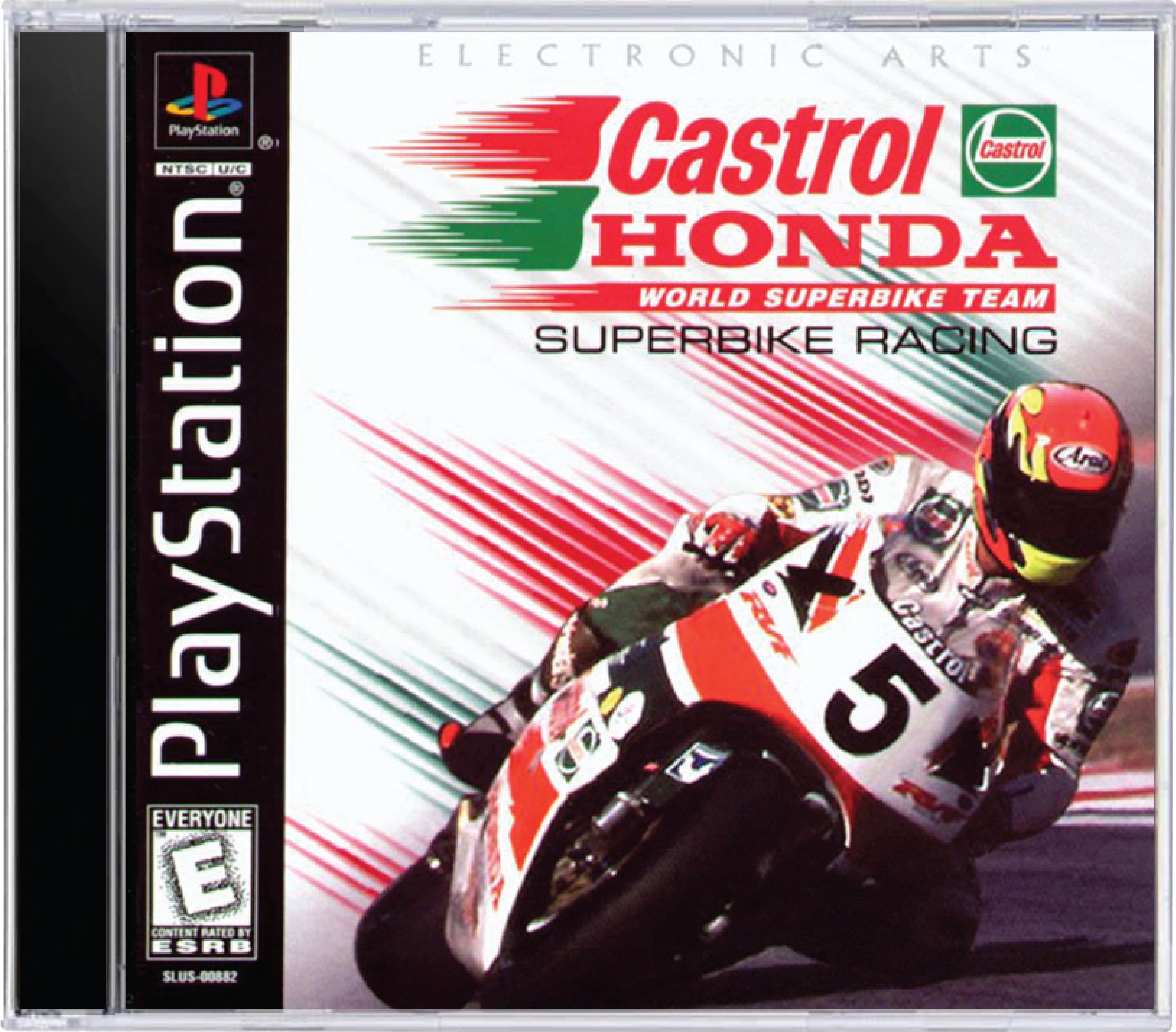 Castrol Honda Superbike Racing Cover Art and Product Photo