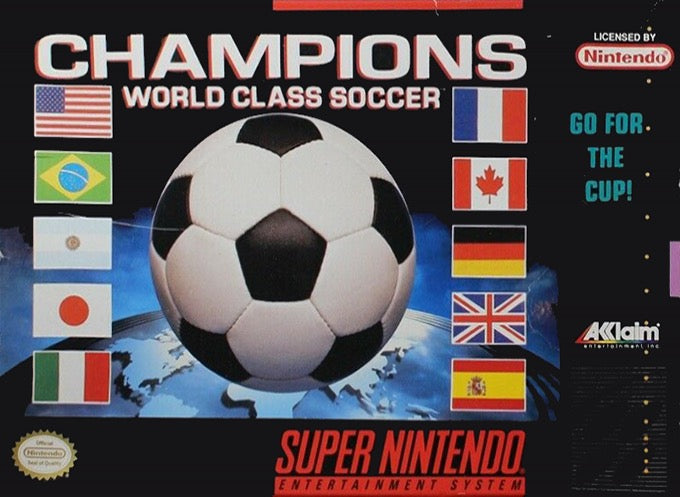 Champions World Class Soccer Cover Art