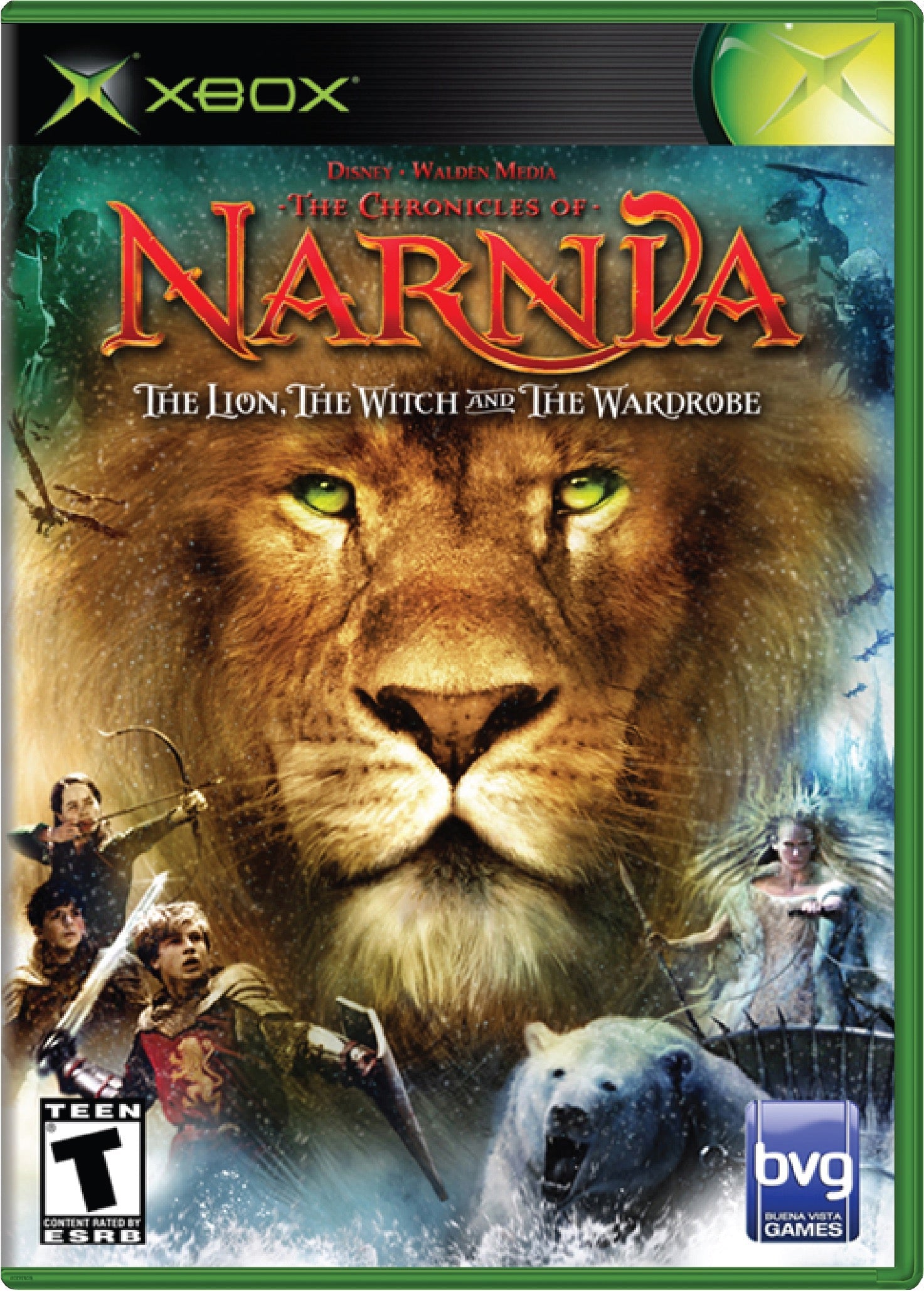 Chronicles of Narnia Lion Witch and the Wardrobe Cover Art