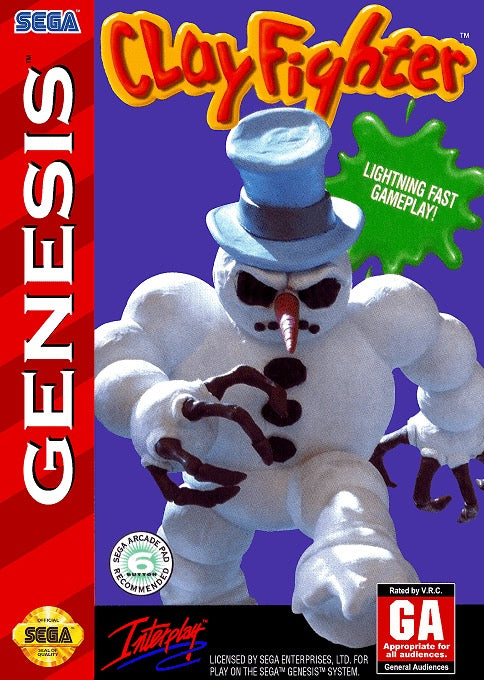ClayFighter Cover Art