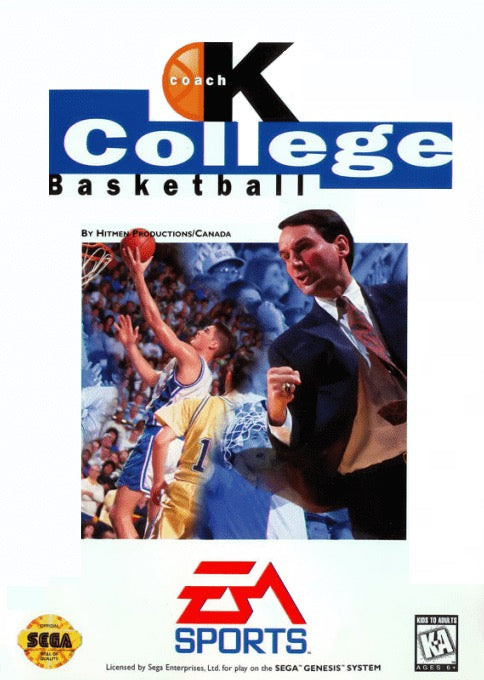 Coach K College Basketball Cover Art