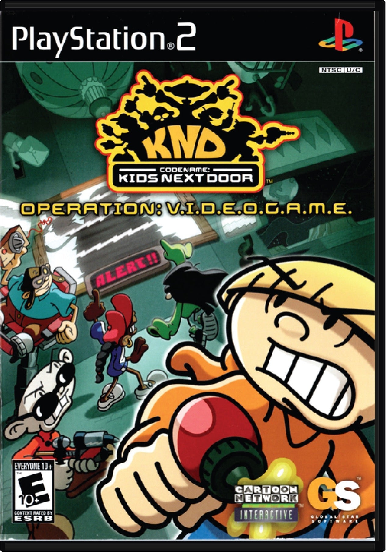 Codename Kids Next Door Operation VIDEOGAME Cover Art and Product Photo