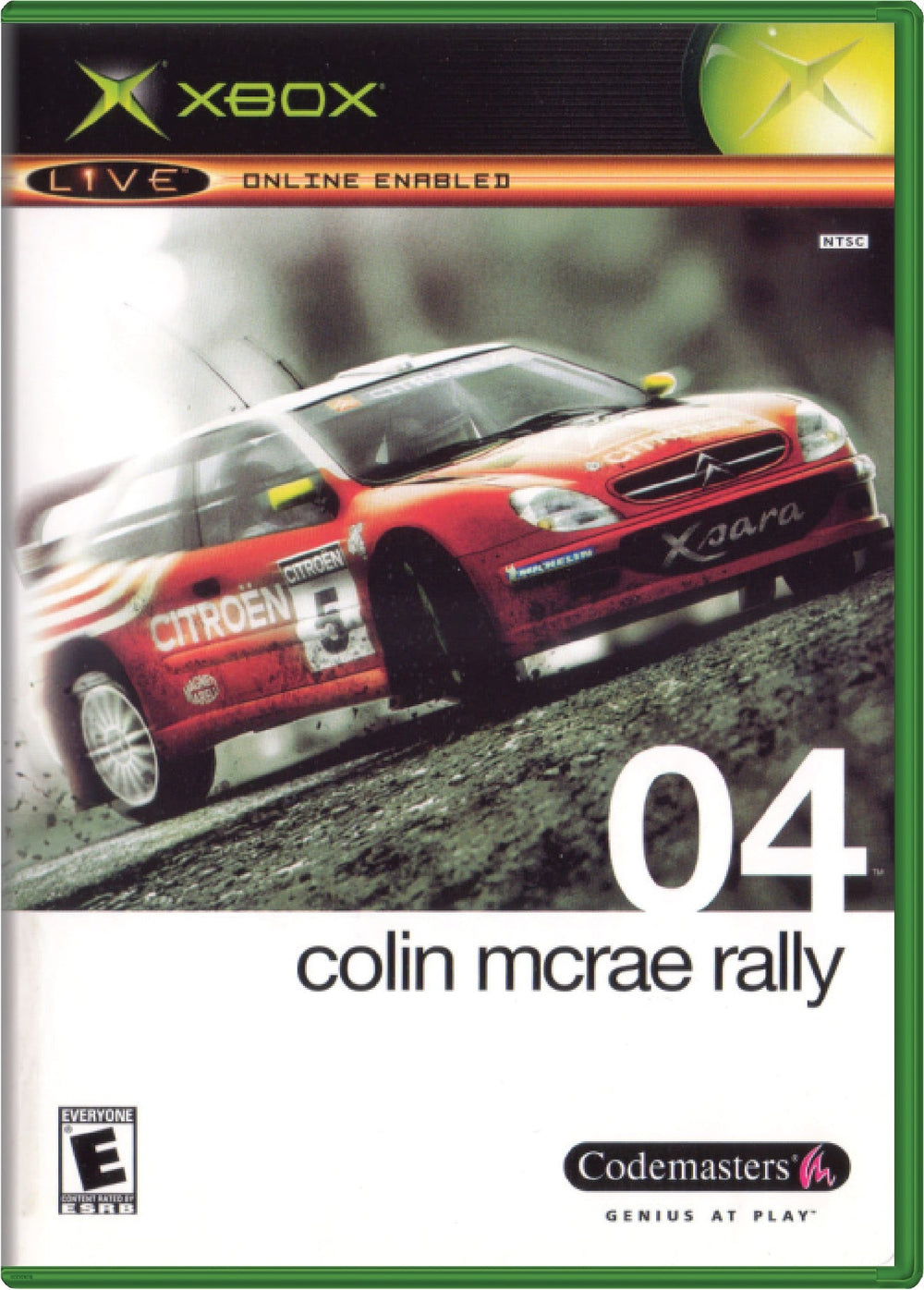 Colin McRae Rally 04 for Microsoft Xbox | TVGC