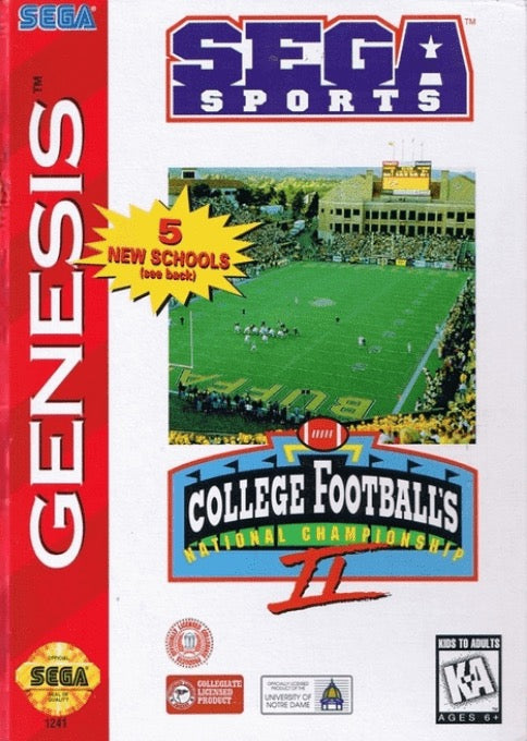 College Football's National Championship II Cover Art