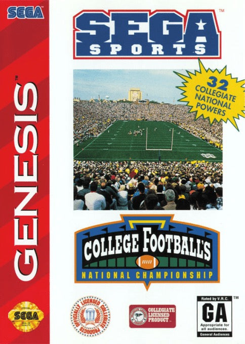 College Football's National Championship Cover Art