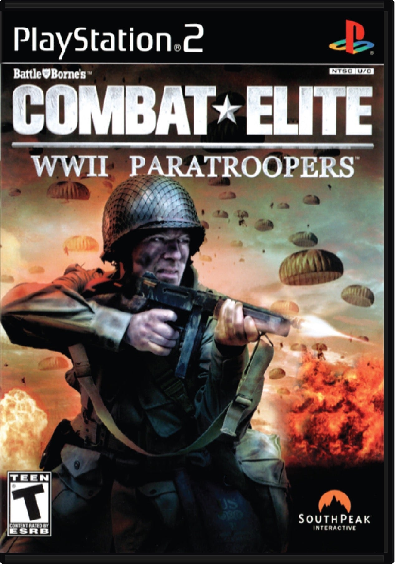 Combat Elite WWII Paratroopers Cover Art and Product Photo