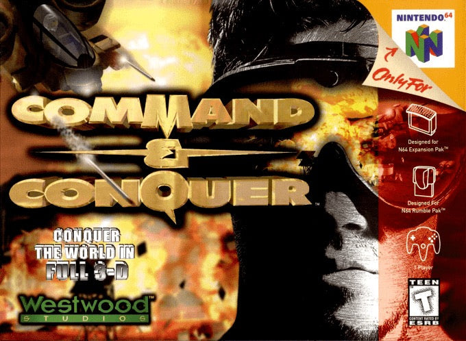 Command and Conquer - Nintendo N64