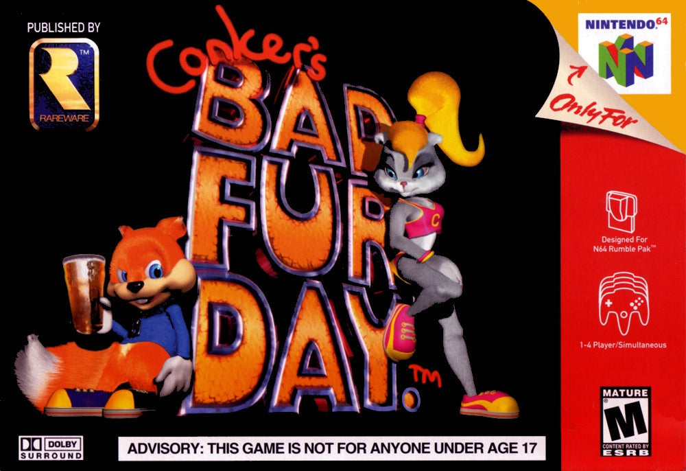 Conker's Bad Fur Day - Nintendo N64