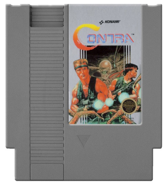 Contra Cover Art and Product Photo