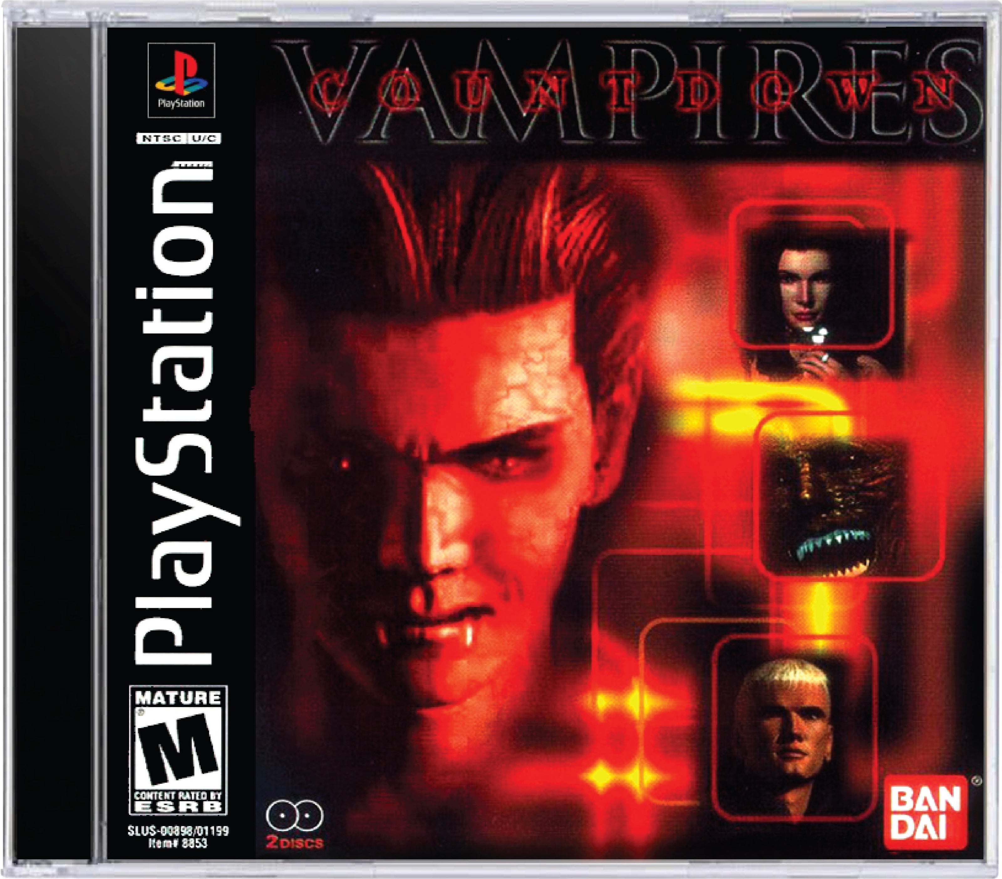 Countdown Vampires for Sony PlayStation 1 (PS1) | TVGC