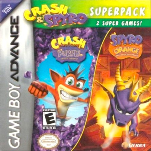 Crash and Spyro Superpack Purple & Orange Cover Art