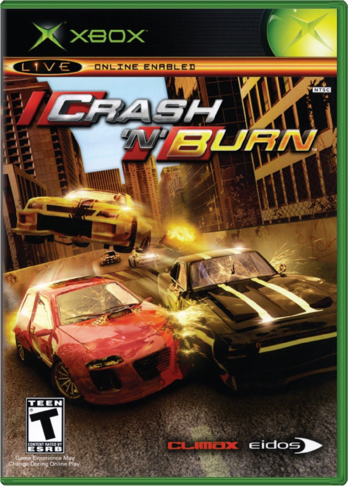 Jeu Crash 'N' Burn - Microsoft Xbox (PAL) - Bon État - Testé & Nettoyé