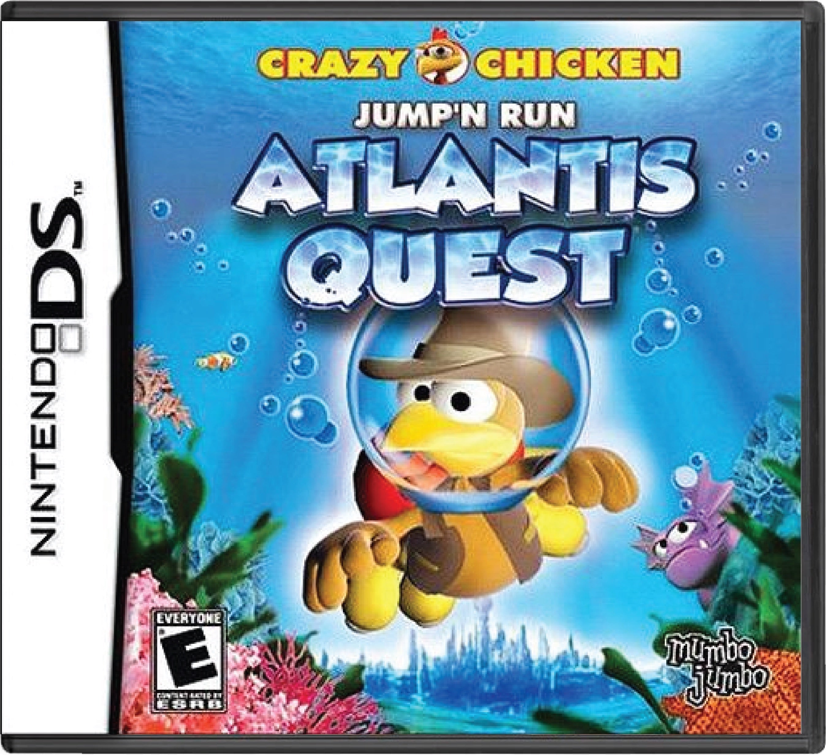 Crazy Chicken Atlantis Quest Cover Art
