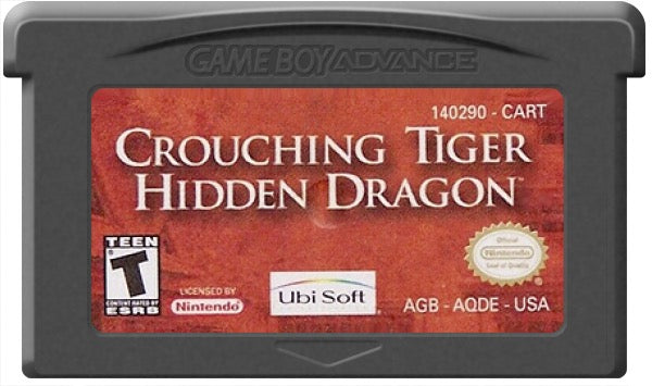 Crouching Tiger Hidden Dragon Cartridge