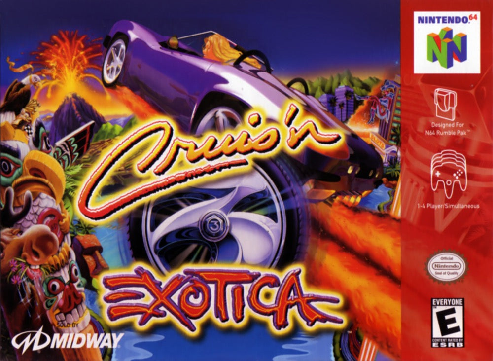 Cruis'n Exotica - Nintendo N64