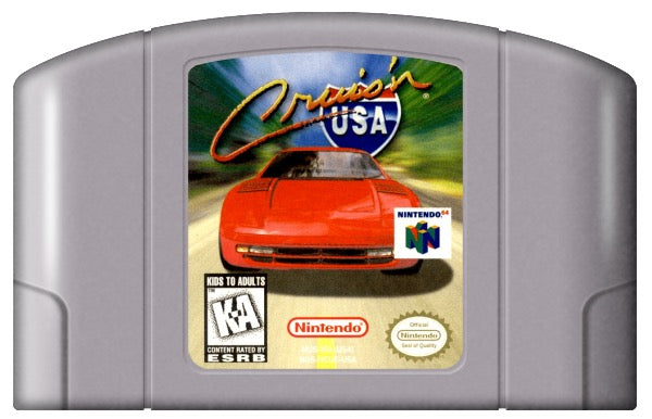 Cruis'n USA Cover Art and Product Photo