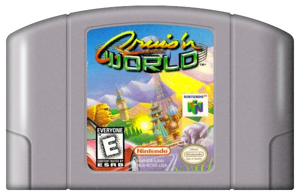 Cruis'n World Cover Art and Product Photo