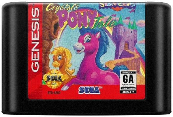 Crystal's Pony Tale Cartridge
