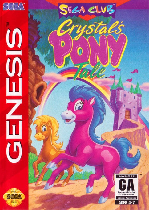 Crystal's Pony Tale Cover Art