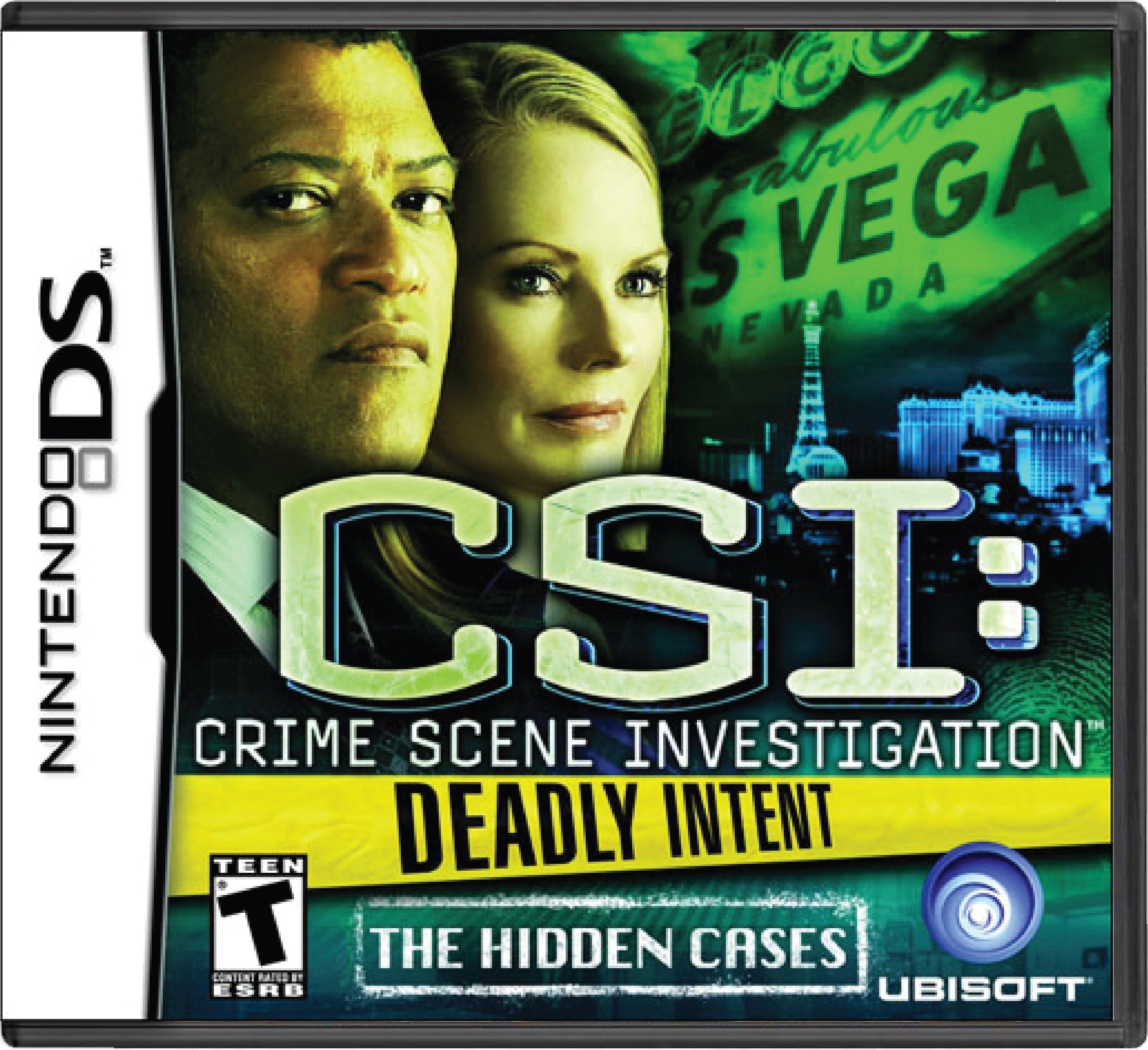 CSI Crime Scene Investigation Deadly Intent Hidden Cases Cover Art