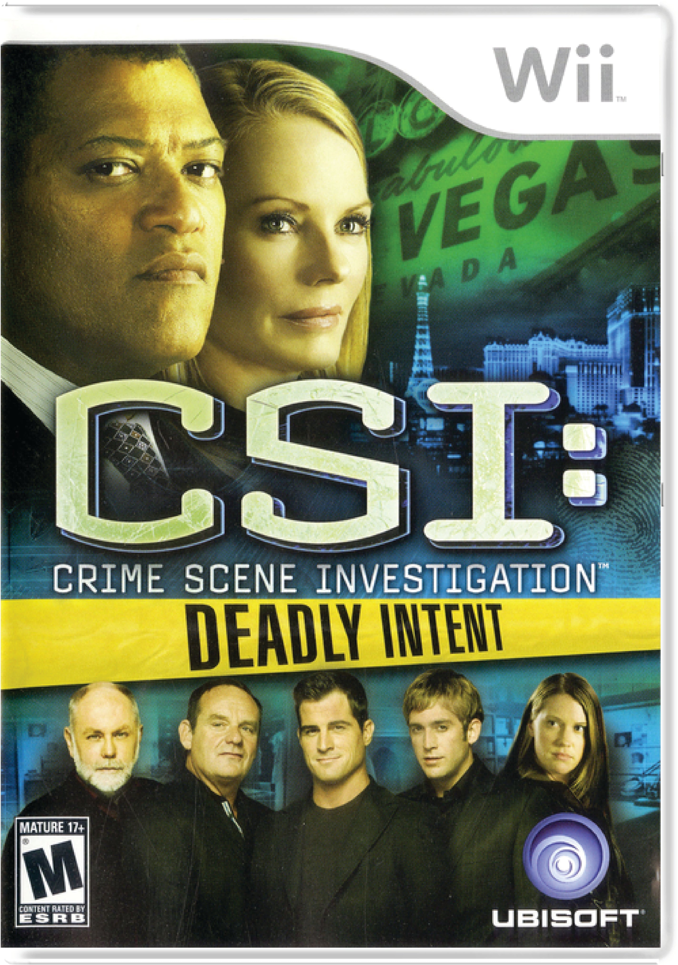CSI Crime Scene Investigation Deadly Intent Cover Art