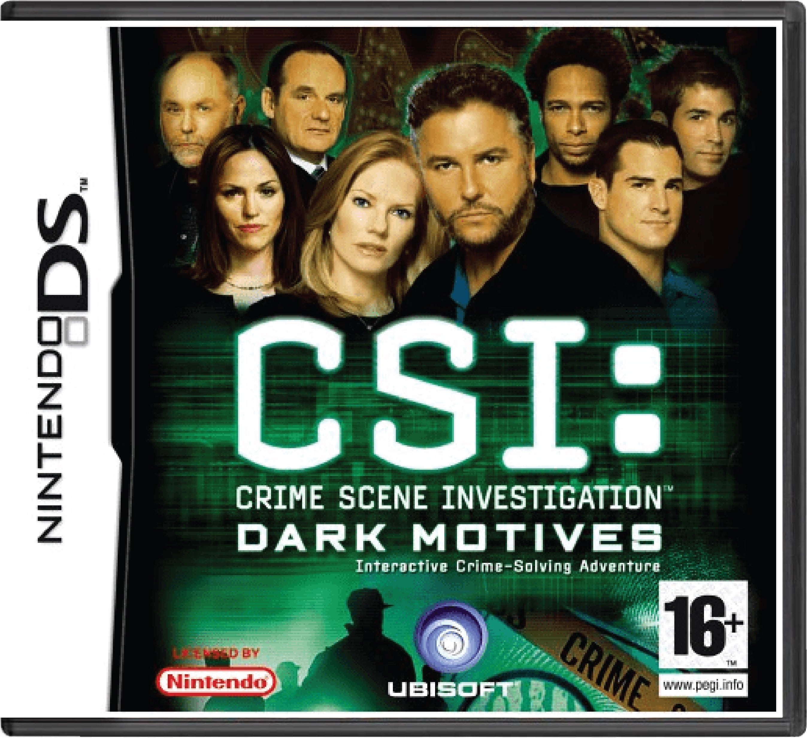 CSI Dark Motives Cover Art